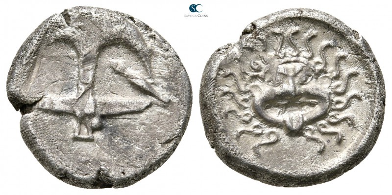 Thrace. Apollonia Pontica circa 480-450 BC. 
Drachm AR

15 mm., 3,21 g.


...
