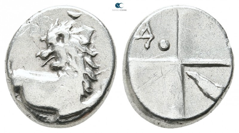 Thrace. Chersonesos 386-338 BC. 
Hemidrachm AR

13 mm., 2,31 g.



very f...