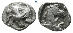 Thessaly. Larissa circa 460 BC. Obol AR