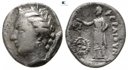 Thessaly. Pherae circa 302-286 BC. Hemidrachm AR