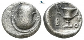 Boeotia. Federal Coinage circa 390-340 BC. Hemidrachm AR