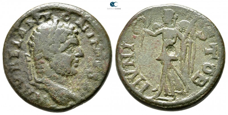 Macedon. Stobi. Caracalla AD 198-217. 
Bronze Æ

23 mm., 6,54 g.



very ...