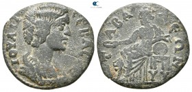 Lydia. Tabala. Julia Domna, wife of Septimius Severus AD 193-217. Bronze Æ