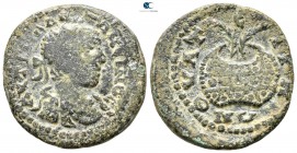 Lydia. Thyateira  . Elagabalus AD 218-222. Bronze Æ