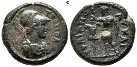 Lydia. Tripolis. Pseudo-autonomous issue AD 98-117. Struck under Trajan. Bronze Æ