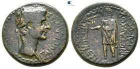 Phrygia. Aizanis . Gaius (Caligula) AD 37-41. Bronze Æ