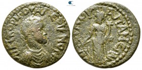 Phrygia. Apameia . Valerian II Caesar AD 256-258. Bronze Æ