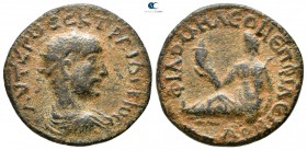 Phrygia. Philomelion  . Trajan Decius AD 249-251. Bronze Æ