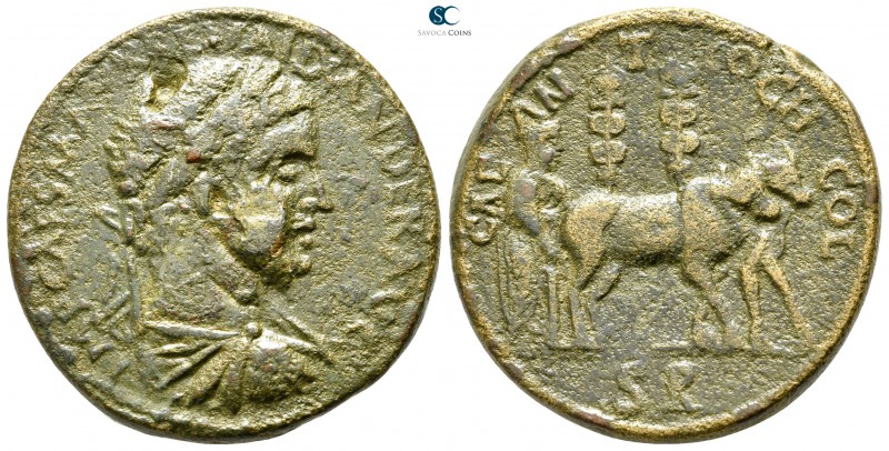 Pisidia. Antioch. Severus Alexander AD 222-235. 
Bronze Æ

32 mm., 22,05 g.
...