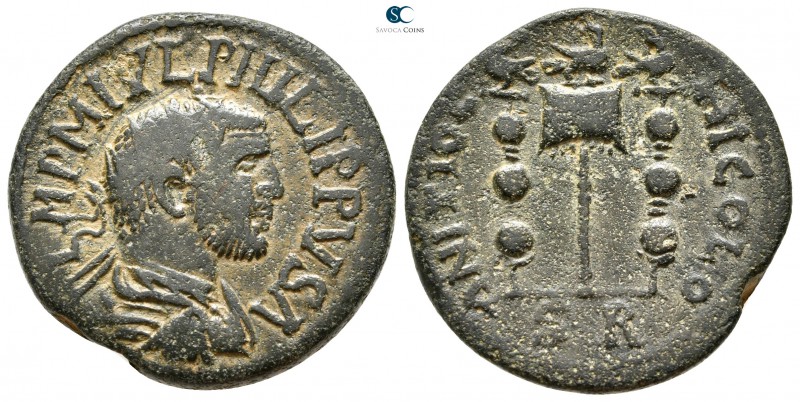 Pisidia. Antioch. Philip I Arab AD 244-249. 
Bronze Æ

25 mm., 9,73 g.


...