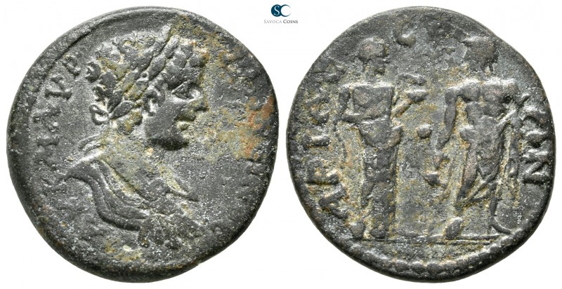 Pisidia. Ariassos . Caracalla AD 198-217. 
Bronze Æ

23 mm., 7,21 g.



v...