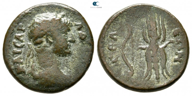 Pisidia. Selge . Hadrian AD 117-138. 
Bronze Æ

18 mm., 4,52 g.



nearly...