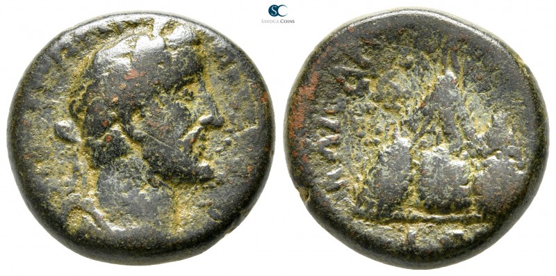 Cappadocia. Caesarea. Antoninus Pius AD 138-161. 
Bronze Æ

20 mm., 10,18 g....