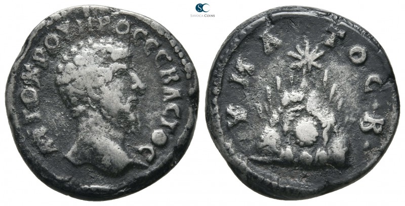 Cappadocia. Caesarea. Lucius Verus AD 161-169. 
Drachm AR

20 mm., 5,71 g.
...