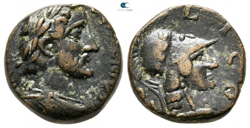Lykaonia. Iconion. Antoninus Pius AD 138-161. 
Bronze Æ

16 mm., 4,43 g.

...