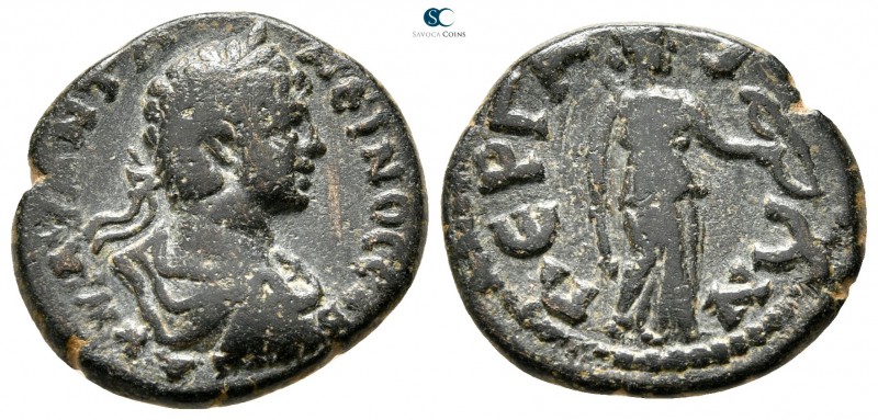 Pamphylia. Perge. Caracalla AD 198-217. 
Bronze Æ

18 mm., 3,63 g.



ver...