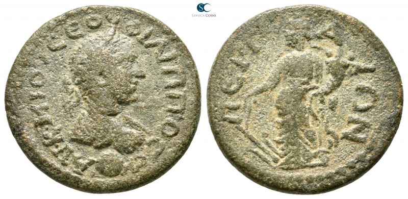 Pamphylia. Perge. Philip II AD 247-249. 
Bronze Æ

23 mm., 5,95 g.



ver...