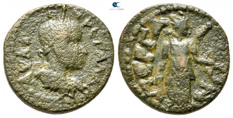 Pamphylia. Perge. Volusian AD 251-253. 
Bronze Æ

18 mm., 4,20 g.



near...