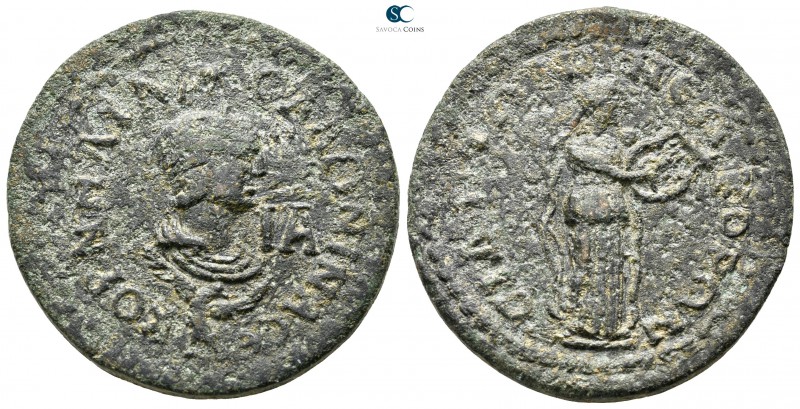 Pamphylia. Side . Salonina AD 254-268. 
11 Assaria Æ

32 mm., 19,36 g.


...