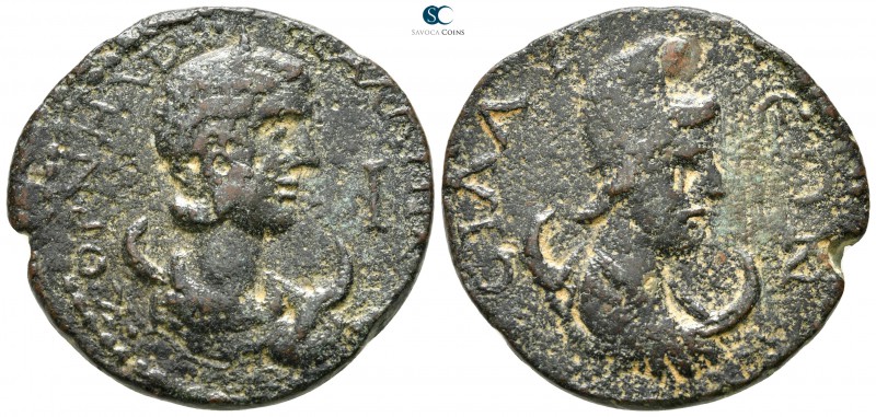 Pamphylia. Sillyon. Salonina AD 254-268. 
Decassarion Æ

34 mm., 17,78 g.

...