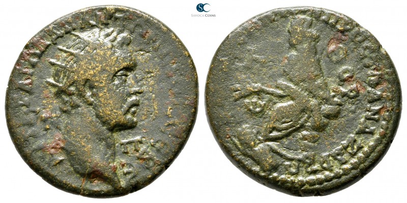 Cilicia. Anazarbos. Antoninus Pius AD 138-161. 
Triassarion Æ

21 mm., 6,60 g...