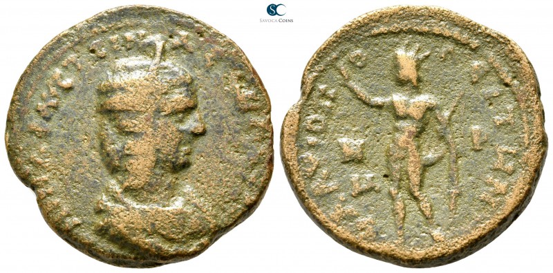 Cilicia. Flaviopolis. Annia Faustina AD 221. 
Bronze Æ

18 mm., 12,15 g.

...
