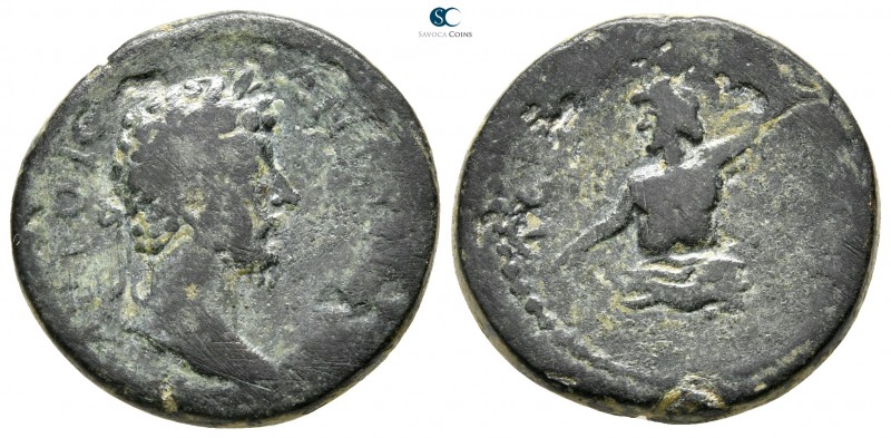 Cilicia. Hieropolis-Kastabala. Marcus Aurelius AD 161-180. 
Bronze Æ

21 mm.,...