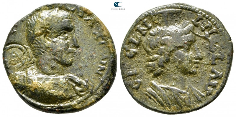 Cilicia. Ninika-Klaudiopolis . Maximinus I Thrax AD 235-238. 
Bronze Æ

23 mm...
