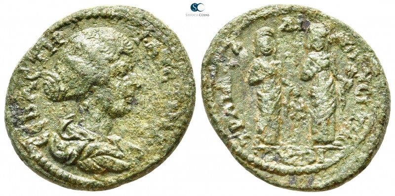 Cilicia. Selinos. Faustina II AD 147-175. 
Bronze Æ

25 mm., 6,34 g.



n...