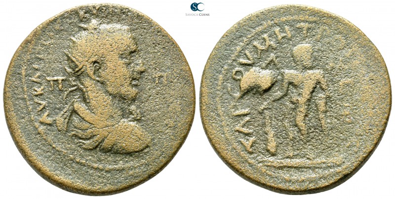 Cilicia. Tarsos. Trajan Decius AD 249-251. 
Bronze Æ

34 mm., 21,23 g.


...