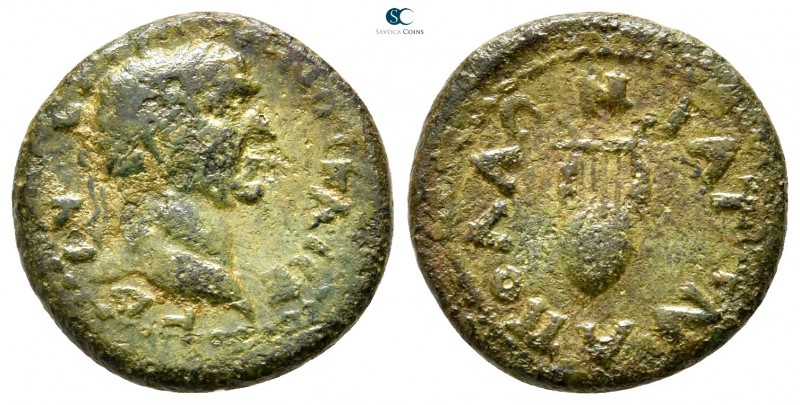 Mysia. Apollonia ad Rhyndakon. Trajan AD 98-117. 
Bronze Æ

16 mm., 2,88 g.
...