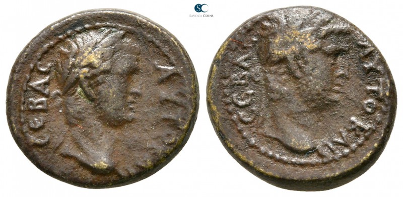 Mysia. Germe. Titus and Domitian AD 79-81. 
Bronze Æ

16 mm., 3,28 g.



...