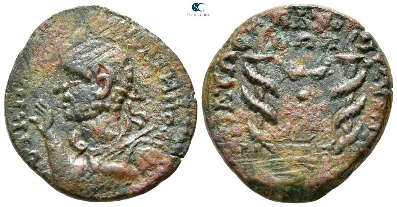 Mysia. Kyzikos. Gallienus AD 253-268. 
Bronze Æ

25 mm., 8,56 g.



very ...