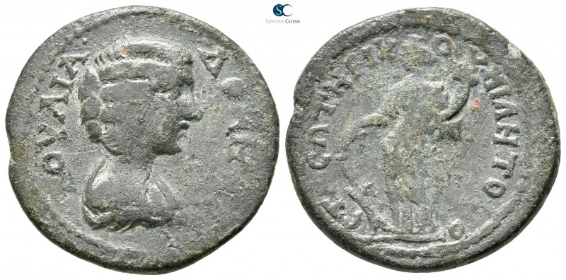 Mysia. Miletopolis. Julia Domna, wife of Septimius Severus AD 193-217. 
Bronze ...