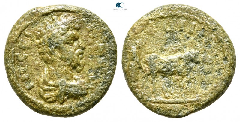 Mysia. Parion AD 161-180. Marcus Aurelius (?)
Bronze Æ

14 mm., 2,07 g.


...