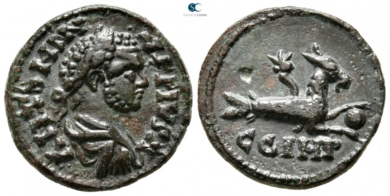 Mysia. Parion. Caracalla AD 198-217. 
Bronze Æ

22 mm., 6,05 g.



very f...