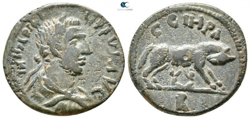 Mysia. Parion. Philip I Arab AD 244-249. 
Bronze Æ

23 mm., 6,18 g.



ve...
