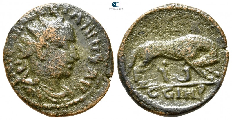 Mysia. Parion. Valerian I AD 253-260. 
Bronze Æ

21 mm., 3,74 g.



very ...