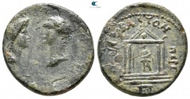 Mysia. Pergamon. Domitian, with Domitia AD 81-96. Bronze Æ