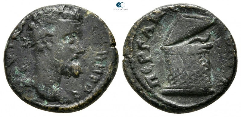 Mysia. Pergamon. Septimius Severus AD 193-211. 
Bronze Æ

17 mm., 2,99 g.

...