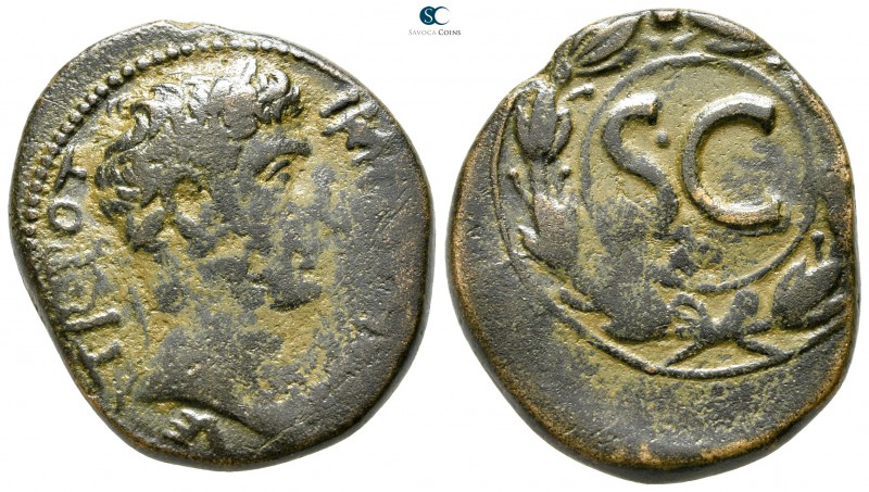 Seleucis and Pieria. Antioch. Augustus 27 BC-AD 14. 
Bronze Æ

30 mm., 15,17 ...