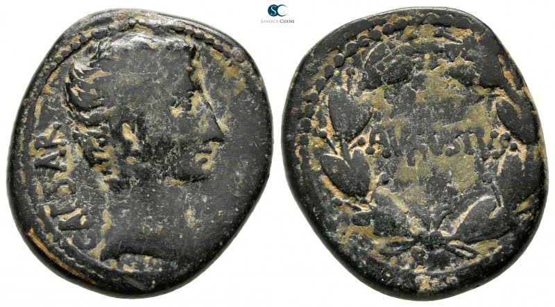 Seleucis and Pieria. Antioch. Augustus 27 BC-AD 14. 
Bronze Æ

24 mm., 10,58 ...