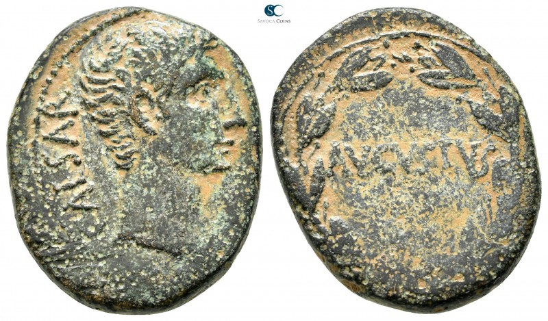 Seleucis and Pieria. Antioch. Augustus 27 BC-AD 14. 
Bronze Æ

25 mm., 8,66 g...