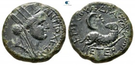 Seleucis and Pieria. Antioch. Pseudo-autonomous issue circa AD 54-68. Bronze Æ