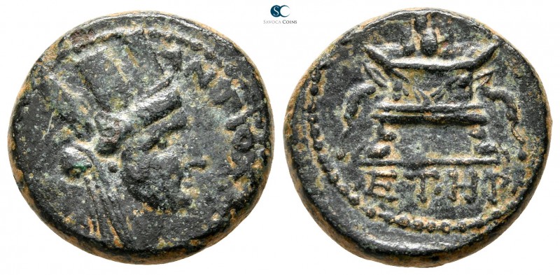 Seleucis and Pieria. Antioch. Pseudo-autonomous issue AD 59-60. 
Trichalkon Æ
...