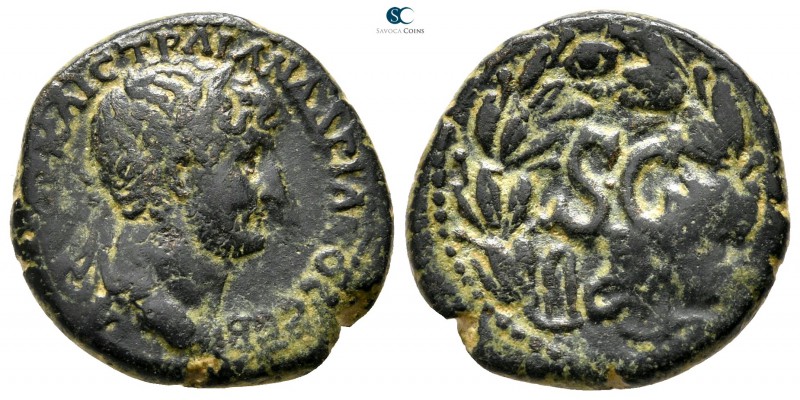 Seleucis and Pieria. Antioch. Hadrian AD 117-138. 
Bronze Æ

19 mm., 5,86 g....