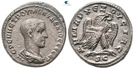 Seleucis and Pieria. Antioch. Herennius Etruscus AD 251-251. Tetradrachm BI