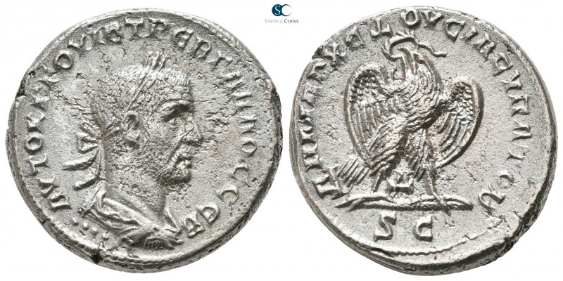 Seleucis and Pieria. Antioch. Trebonianus Gallus AD 251-253. 
Tetradrachm BI
...