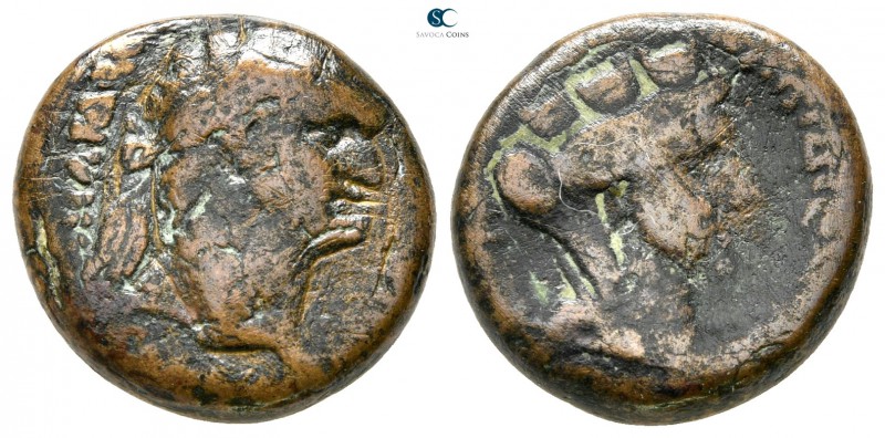 Seleucis and Pieria. Balanea (as Leucas-Claudia). Domitian AD 81-96. 
Bronze Æ...