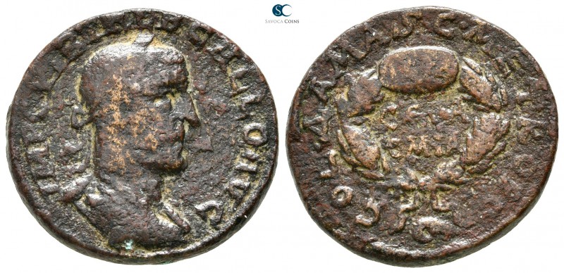 Coele. Damascus. Trebonianus Gallus AD 251-253. 
Bronze Æ

25 mm., 12,22 g.
...